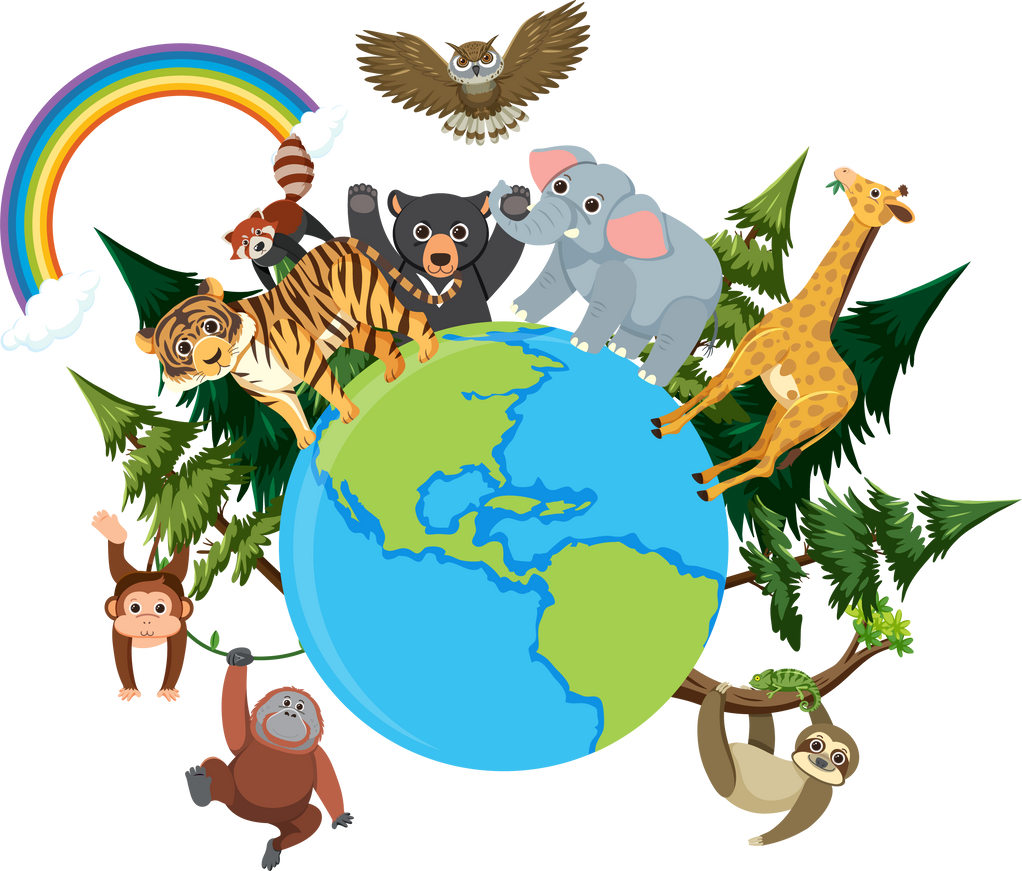 Wild Animals around the World